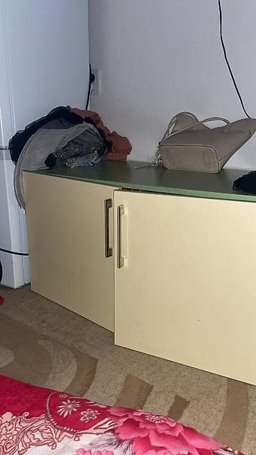 шкаф с антресолью советский: Шкаф для одежды, Б/у, Прямой — 3