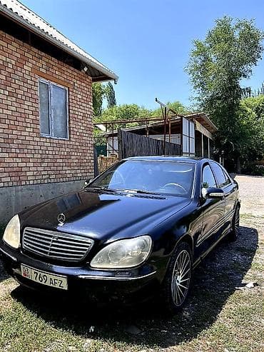 водавоз продажа: Mercedes-Benz S-class AMG: 2001 г., 5.5 л, Автомат, Бензин, Седан — 6