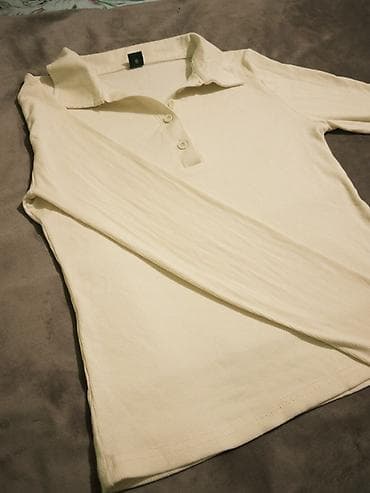 Новая базовая кофта в рубчик (лонгслив-поло) Продаю абсолютно новый