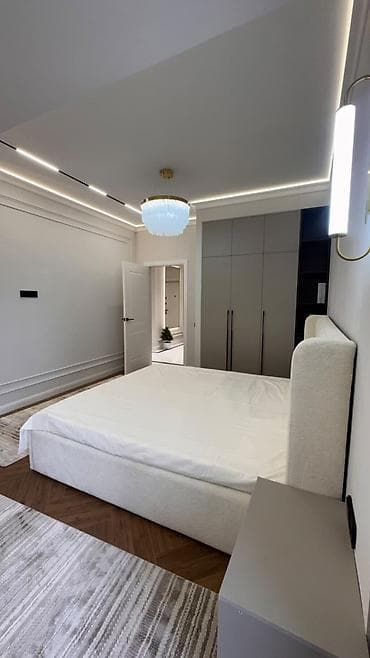 Квартиры: 3 комнаты, 100 м², Таш-Рабат ТРЦ Элитка, 13 этаж, Свежий ремонт — 5