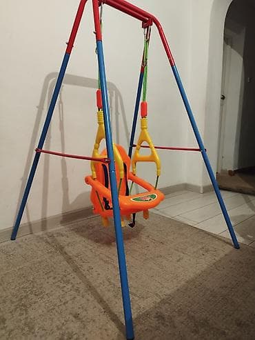 качеле: Детские качели, Подвесные Для дома, Металл — 4