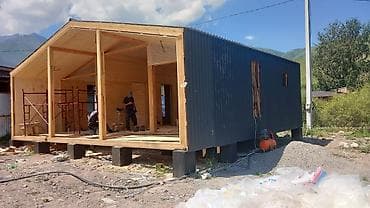 Курулуш жана оңдоо кызматтары: Строительство домов и хозяйственных зданий под ключ - Каркасные и — 5