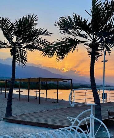 дом одых: Коттедж, palm beach vip ЦО Palm Beach, Чок-Тал, Детская площадка, Парковка, стоянка, Охраняемая территория — 20