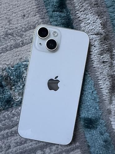 IPhone 14, Б/у, 128 ГБ, Белый, 79 %