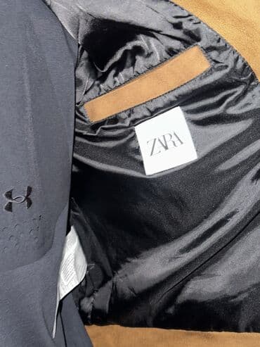 button куртка двухсторонняя: Новая Мужская куртка-джекет из замши (визуально — под нубук), цвет — 6