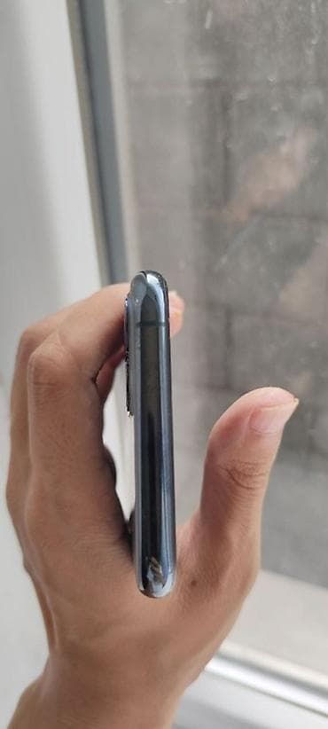 iphone 8 pro max: IPhone 11 Pro, Б/у, 256 ГБ, Matte Midnight Green, Зарядное устройство, Чехол, 70 % — 4