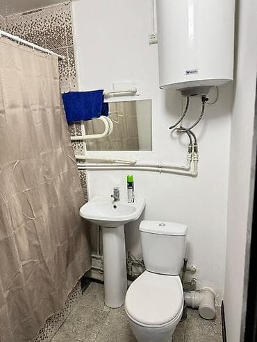 планировка 105 серии: 1 комната, 34 м², 104 серия, 4 этаж — 6