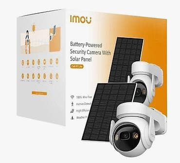 Камера "Imou" 4G c солнечной панелью 4G камера на
