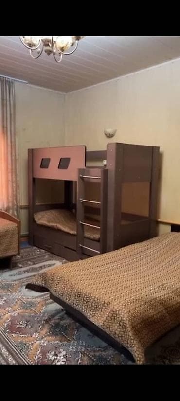 Двухъярусная кровать, Б/у, С выкатной системой