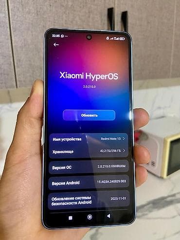 Redmi, Redmi Note 13, 256 ГБ, түсү - Көгүлтүр — 4