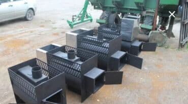 Садовые инструменты и инвентарь: ЭКО костёл Описание - Топочная камера с двумя дверцами: верхняя с — 7