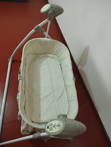 Люлька, Качалка, Металл, цвет - Бежевый