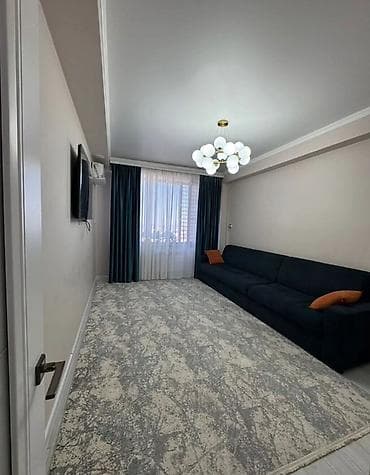 Батирлер: 1 бөлмө, 45 м², Жал мкр (а.и. Жогорку, Ортоңку, Төмөнкү) Элитка, 7 кабат — 1