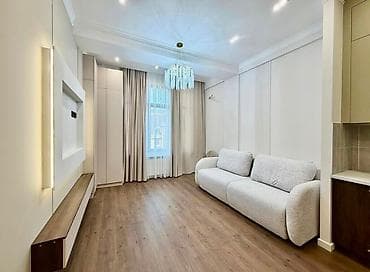 1010: 2 комнаты, 48 м², Асанбай мкр Элитка, 10 этаж, Дизайнерский ремонт — 8