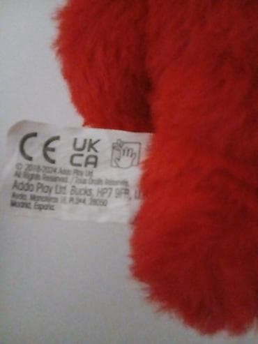 игрушка хаги: Мягкая игрушка Uglerk (Addo Play), 2023 - Ярко‑красный плюшевый — 4