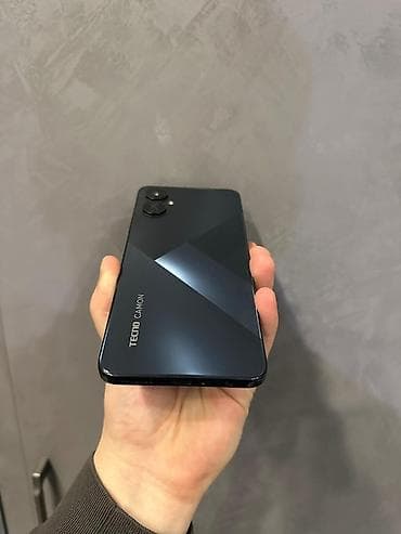 музыкальный центр с микрофоном: Tecno Camon, Новый, 128 ГБ, цвет - Черный, 2 SIM — 3