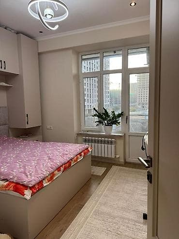 Квартиры: 4 комнаты, 65 м², Элитка, Асанбай мкр Элитка, 4 этаж, Евроремонт — 5