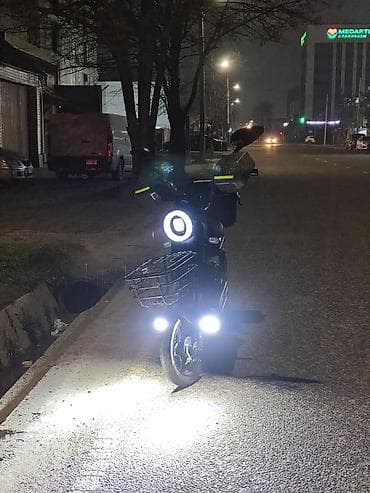 Скутеры: Электроскутер Дополнительные фары (хорошо освещают дорогу в ночное — 5