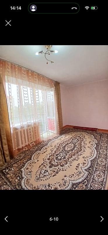 душанбин: 2 комнаты, 42 м², Элитка, Политех Элитка, 4 этаж — 2