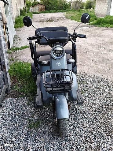 шины скутера: Электроскутер-трицикл «Vintage» с пассажирским салоном Описание: - — 5