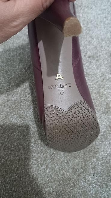 Ботинки, 37, Б/у, цвет - Фиолетовый