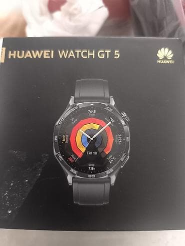 HUAWEI Watch GT 5 — умные часы с классическим круглым корпусом и