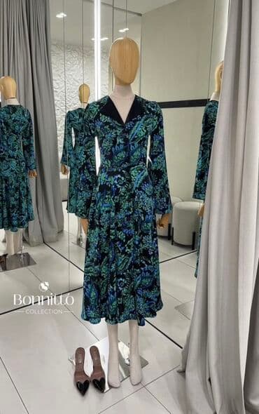 купить красивое платье недорого: Роскошное Платье миди, размер Xs-S, брала за 8000 сом надевала 1 раз — 1