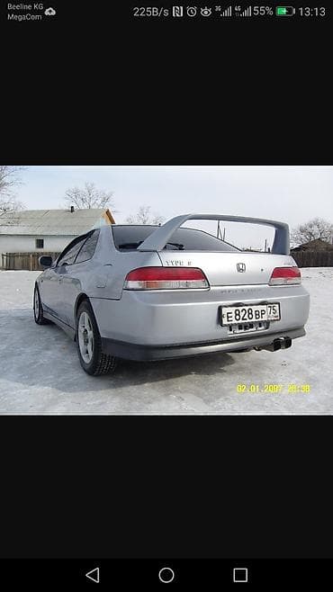 прелюдия: Задний левый стоп-сигнал Honda 2005 г., Б/у, Оригинал, Япония — 2