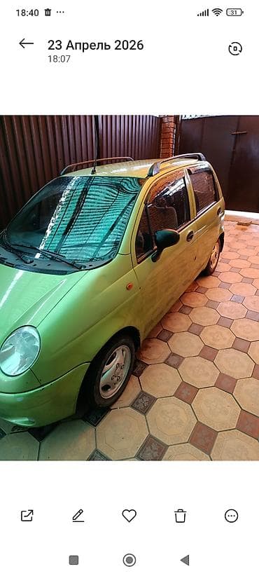 daewoo matiz 2007: Daewoo Matiz: 2005 г., 0.8 л, Автомат, Бензин, Хэтчбэк — 2