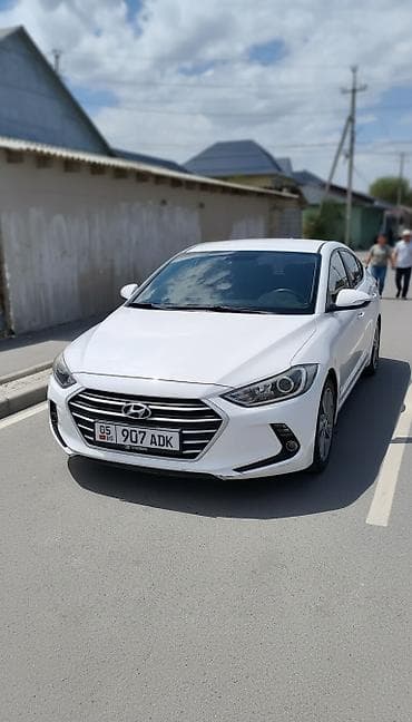 Транспорт: Hyundai Avante: 2018 г., 1.6 л, Автомат, Бензин, Седан — 1