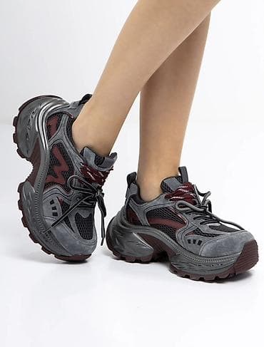 женские сабо: Кроссовки женские на массивной подошве. 37 размер. Абсолютно новые! — 6