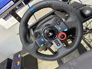руль для компютера: 2 штуки Комплект для автосимов: рулевая система Logitech для — 1