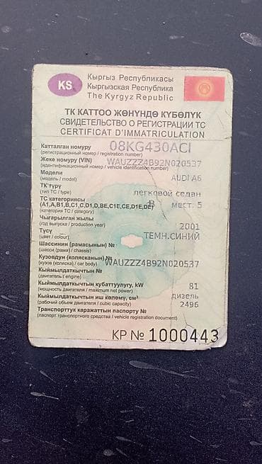 Audi: Audi A6: 2001 г., Механика, Дизель, Универсал — 8