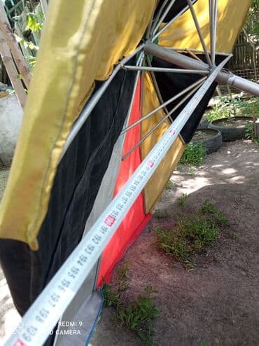 тент бу купить: Большой зонт.
высота 185см.
диаметр 198см — 4