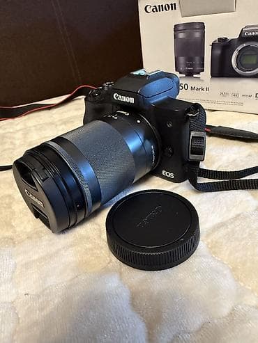 Фото жана видеокамералар: Продается Canon EOS M50 Mark II Полный комплект. Состояние — как — 3