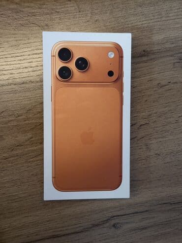 бусик на продажу: IPhone 17 Pro Max, Новый, 512 ГБ, Оранжевый, Кабель, Коробка, 100 % — 2