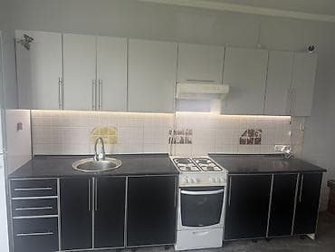 Кухонный гарнитур, цвет - Серый