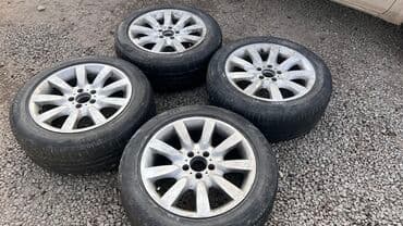 зимние шины на ниву 21214: Колеса в сборе R 17, Б/у — 1