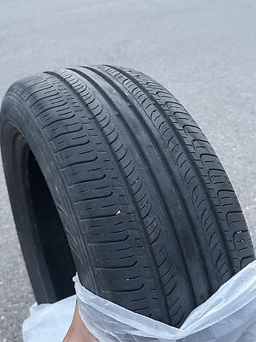 55: Шины 215 / 55 / R 17, Лето, Б/у, 1 шт, Легковые, Корея, Hankook — 1