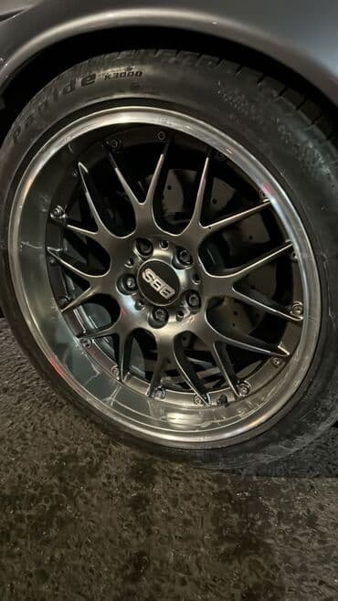 оригинальные штампованные диски опель: Диски R 18 BBS, Комплект, отверстий - 5, Б/у — 1