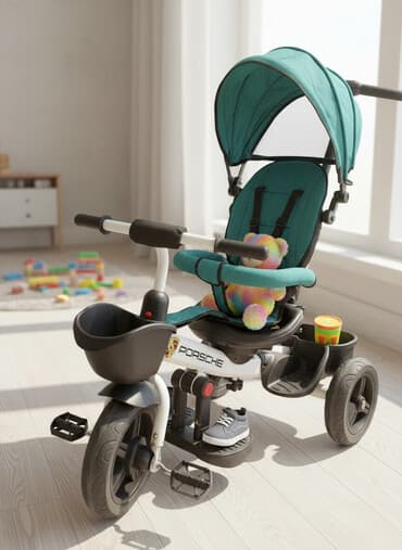 прокат карнавальных костюмов в бишкеке фото: Коляска, цвет - Черный, Б/у — 1