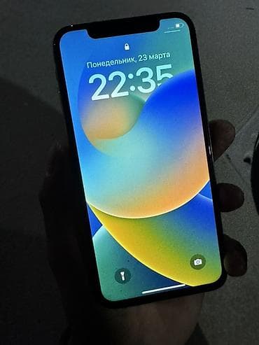 iphone x бу цена: IPhone X, Серебристый — 1