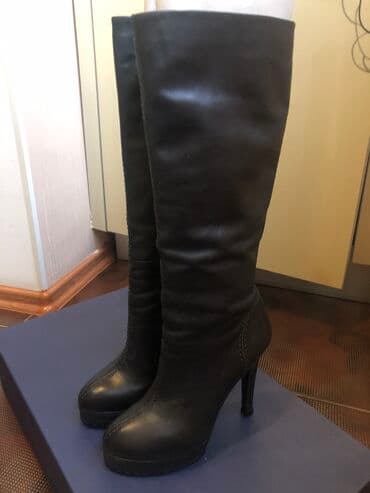 Женская обувь: Шикарные кожаные сапоги, очень удобные, ( брала в Евромоде за 8130 — 1