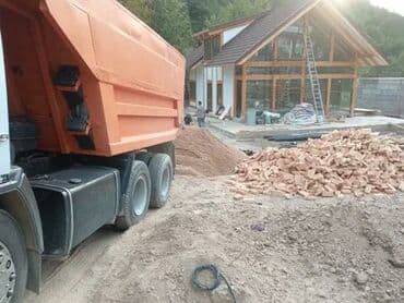 блок песка: Песок, Васильевский карьер, В тоннах, Камаз — 3