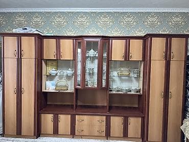 купить вертикализатор бу: Гарнитур для зала, Самовывоз, цвет - Коричневый — 3