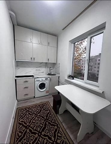 Квартиры: 1 комната, 33 м², Асанбай мкр 105 серия, 3 этаж, Евроремонт — 1
