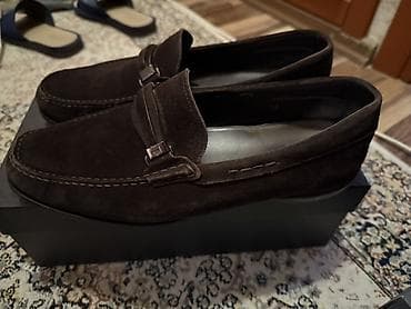 tod: Мужские лоферы TOD’S из замши - Материал верха: мягкая натуральная — 4