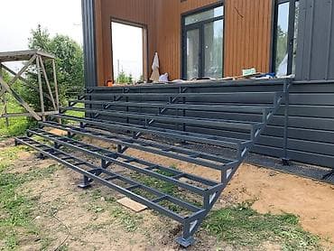 металло база: Кованые лестничные ограждения и козырьки - Художественная ковка — 7