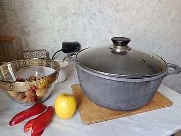 Продаю казан-5 л.Чистый,б/у.Цена-1000сом