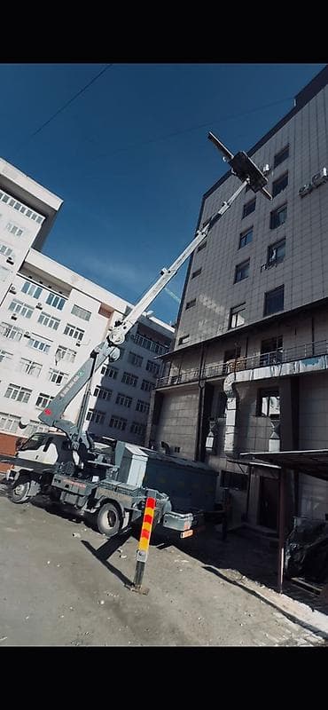 Услуги автовышки для высотных работ. - Гидроподъёмник на базе Hyundai